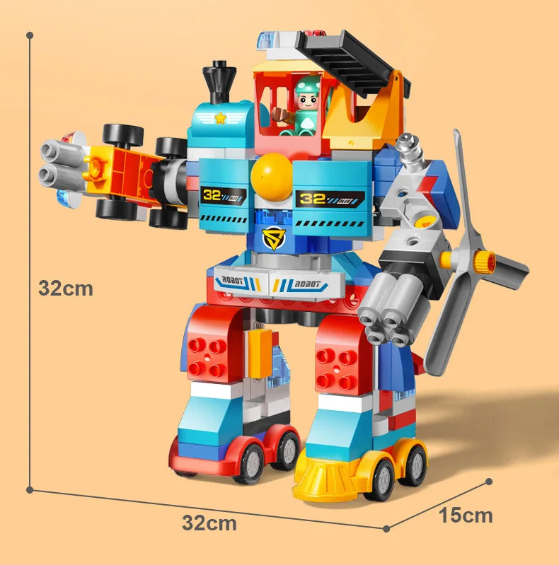 Конструктор Робот-трансформер 172 элемента